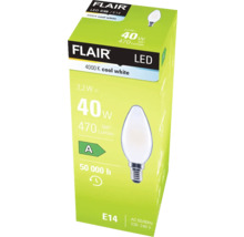 Balení LED žárovky Flair C35/E14 s 4000 Kelviny