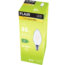Balení LED žárovky Flair E14