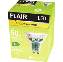 Balení LED žárovky Flair s paticí GU10