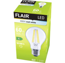 Balení LED žárovky Flair A60 E27 s 4000 Kelviny