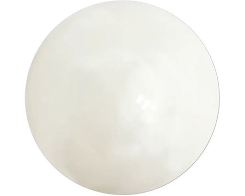 Bílá skleněná koule