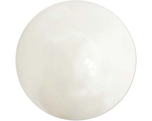 Bílá skleněná koule
