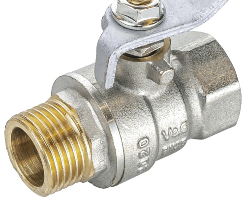 Kovový kulový kohout se závitovým připojením