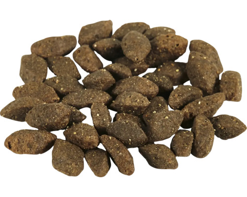 Hromada suchého krmiva pro psy