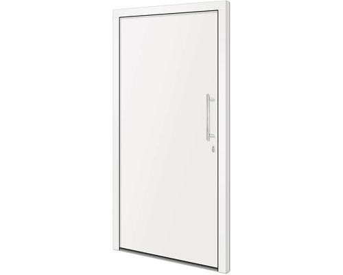 Bílé interiérové dveře s klikou