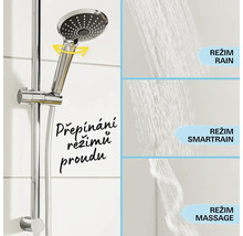 Sprchový systém s termostatickou baterií Grohe Vitalio Joy 310 26401001