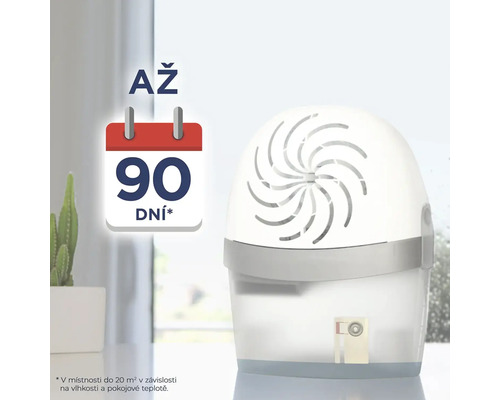 Odvlhčovač vzduchu až na 90 dní