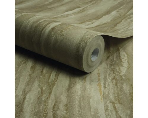 Role tapety s kamenným dekorem.