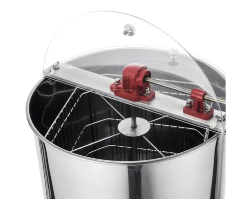 Medomet z nerezové oceli s průhledným víkem