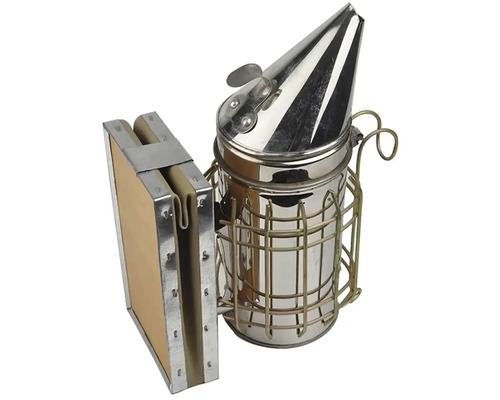 Včelařský dýmák kovový s měchem