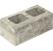 Betonový plot Rivago základní kámen 40x20x16 cm šedohnědý