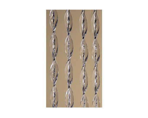 Dekorativní prvky dveřního závěsu se spirálovým designem