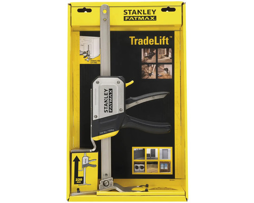 Stanley Fatmax TradeLift v žlutém balení. Nosnost je 150 kilogramů.