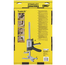 Stanley Fatmax TradeLift s očíslovanými díly a informacemi o produktu na obalu.
