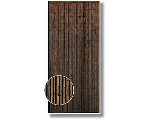 Bambusový závěs s jemnými bambusovými tyčemi jako dveřní závěs