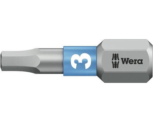 Šestihranný bit Wera, velikost 3