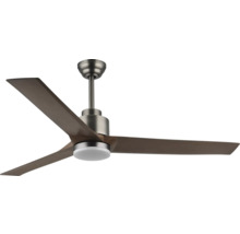 Stropní ventilátor se třemi lopatkami a integrovaným osvětlením