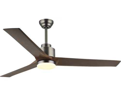 Stropní ventilátor se třemi lopatkami a integrovanou lampou