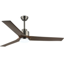 Stropní ventilátor se třemi lopatkami a integrovaným osvětlením