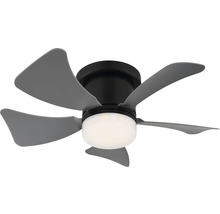 Stropní ventilátor s LED osvětlením a pěti lopatkami