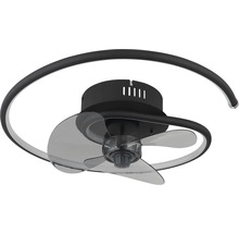 Stropní ventilátor s integrovaným LED osvětlením.