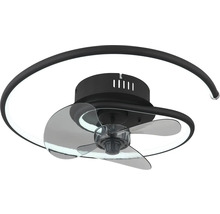 Stropní ventilátor s LED osvětlením a třemi lopatkami