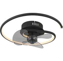 Stropní ventilátor s integrovaným osvětlením a třemi lopatkami