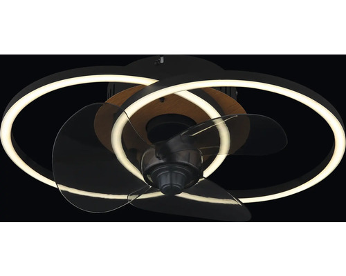 Stropní ventilátor s LED osvětlením