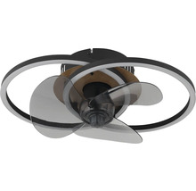 Stropní ventilátor se třemi lopatkami a integrovaným osvětlením