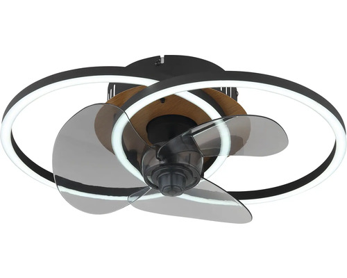 Stropní ventilátor s LED osvětlením a třemi lopatkami