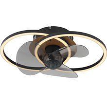 Stropní ventilátor s LED osvětlením a třemi lopatkami