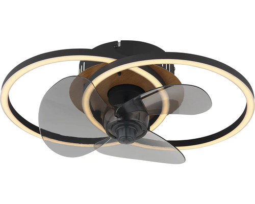 Stropní ventilátor s LED osvětlením a třemi lopatkami