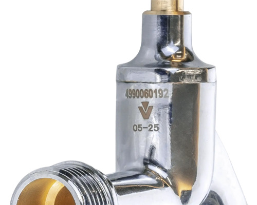 Rohový ventil pro sanitární použití