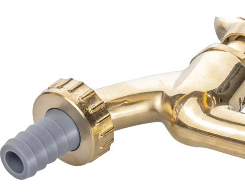 Mosazný vodovodní kohoutek s hadicovou přípojkou