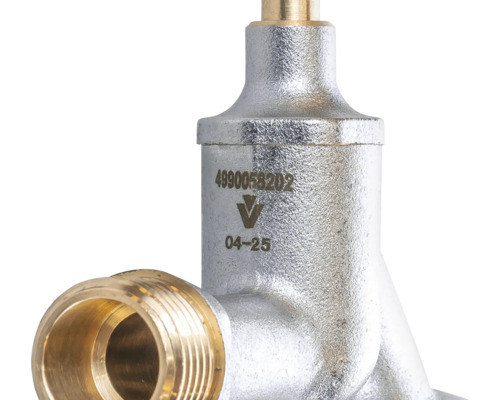 Rohový ventil z kovu se závitovým připojením