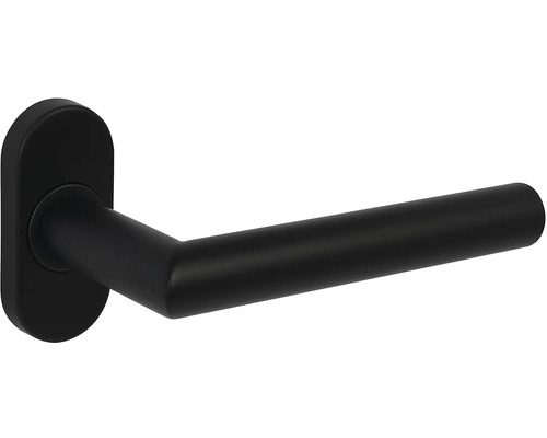 Černá kovová klika