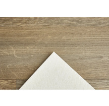 Dekorativní deska s dřevěnou strukturou a bílým vzorem