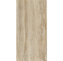 Travertinová dlaždice s kresbou