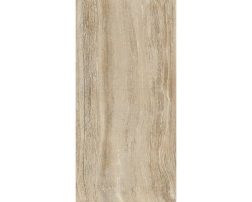 Travertinová dlaždice s kresbou