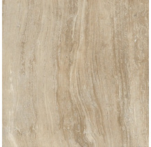 Detail béžové travertinové dlaždice s žilkováním