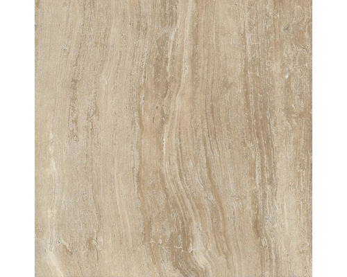 Detail béžové travertinové dlaždice s žilkováním