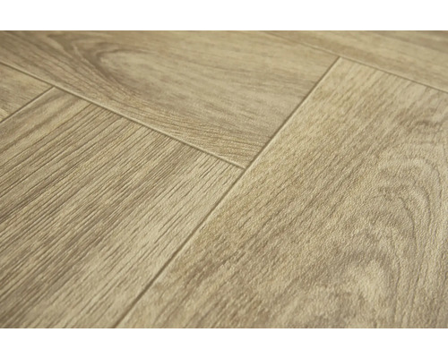 Detail laminátové podlahy s dřevěným dekorem