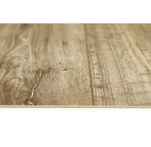 Detail vinylové podlahy s imitací dřeva