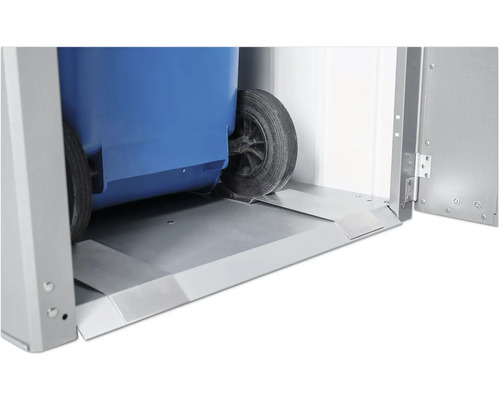 Kontejner na odpad s rampou pro snadné plnění