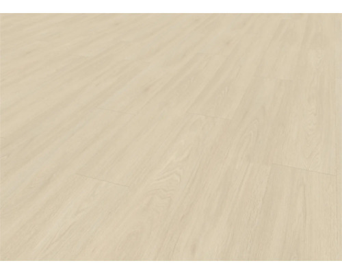 Detail světlé laminátové podlahy s kresbou dřeva