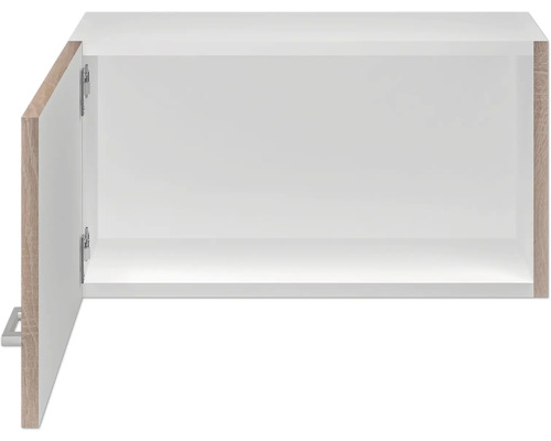 Otevřená závěsná skříňka s dvířky