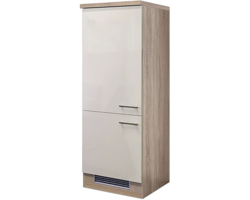 Vysoká skříň se dvěma dvířky a madly