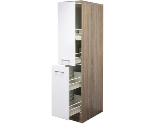 Kuchyňská skříňka s výsuvy a dvěma dvířky