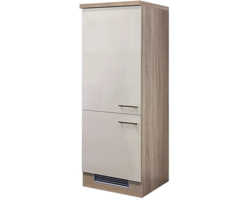 Vysoká skříň se dvěma dvířky a madly