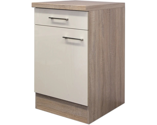 Spodní skříňka se zásuvkou a dvířky v kuchyňském stylu